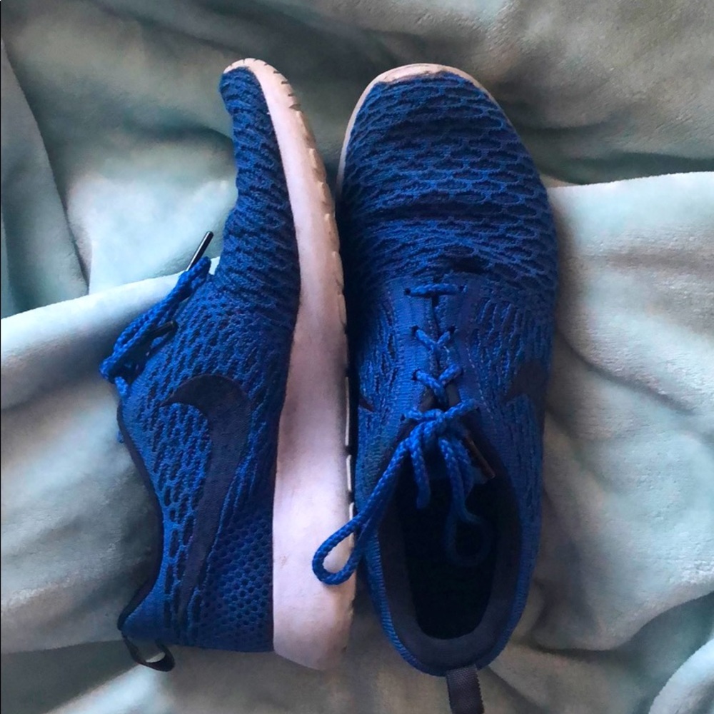 Blue Roshe Flynits